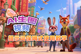 AI生图生视频提示词保姆式使用教学，小白直接套用