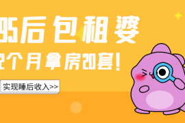 95后女生在二线小镇做包租婆！2个月拿房20套！实现睡后收入！！