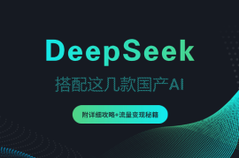 DeepSeek杀疯了！搭配这几款国产AI，附详细攻略+ 流量变现秘籍