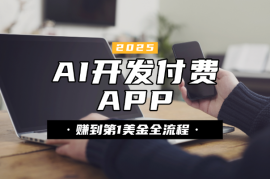赚到的第 1 美金，AI 开发 iOS 付费 APP 全流程