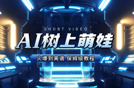 AI树上萌娃，火爆到离谱，条条10万+点赞，保姆级教程