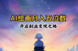 通过AI绘画，在小红书上开启副业变现之路，月入五位数