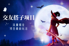 【流量掘金】交友搭子付费进群项目最新玩法
