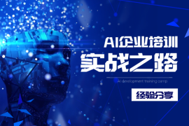 AI 企业培训，高客单蓝海赛道，小白从 0-1 保姆级实战之路