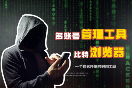 多账号批量管理工具，一个自己开发的比特浏览器