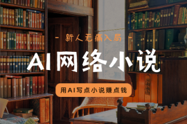 让新人无痛入局，用 AI 写出一部完整的长篇网络小说