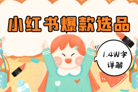 1.4万字解析小红书爆款选品方法【图文】