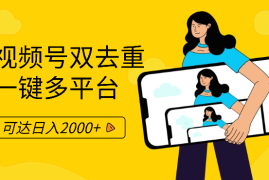 中视频双去重，一键多平台，可达日入2000+【图文】