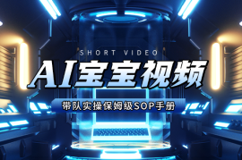 AI 宝宝视频项目，带队实操经验+保姆级SOP手册