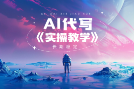 AI代写全流程，日入3张+，稳定长期简单有效（闲鱼运营）
