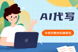 AI代写，手把手教你实操变现【图文】