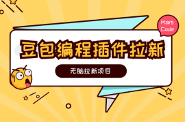 豆包编程插件拉新玩法，史上最无脑的拉新项目