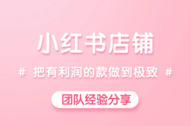 小红书月GMV100W，认准一个品，把有利润的款做到极致