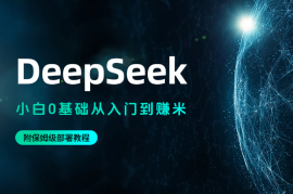 DeepSeek小白0基础从入门到赚米看这一篇就够 了! (附保姆级部署教程)