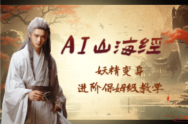 云天AI山海经变身视频教程，妖精变身进阶保姆级教学
