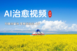 借助AI原创治愈视频，引爆流量池，零基础轻松上手
