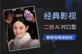 百万播放经典影视二创 Ai 对口型玩法，教程攻略送给你
