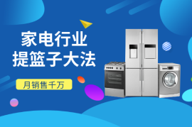 家电行业之提篮子大法（月销售千万GMV）