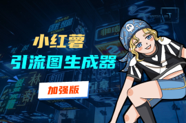 【加强版】小红薯引流图生成器，生成的图片直接发送私信