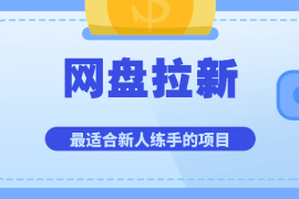 最适合新人练手的项目-网盘拉新【图文】