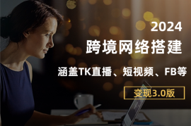 跨境网络搭建TK直播、短视频、FB，变现3.0必看版