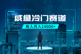 咸鱼冷门赛道，有人用这个方法，一个月赚了14000+