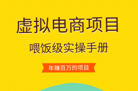 喂饭级全域虚拟电商实操手册—年赚百万的项目【图文】